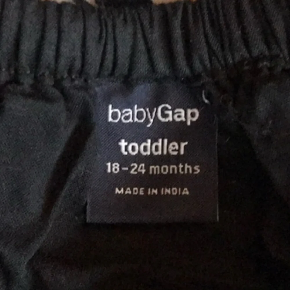 GAP Black & White Floral Top for Girls